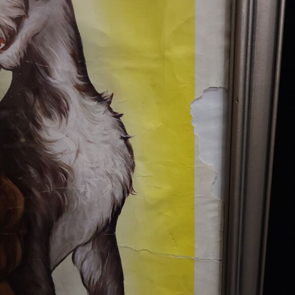 Vintage Disney's Lady and the Tramp Half Sheet Movie Poster 22" x 28" R62/328 - Picture 3 of 15